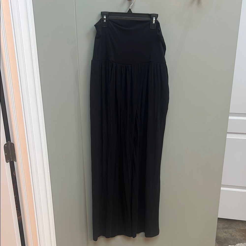 Athleta Black Pleated pants